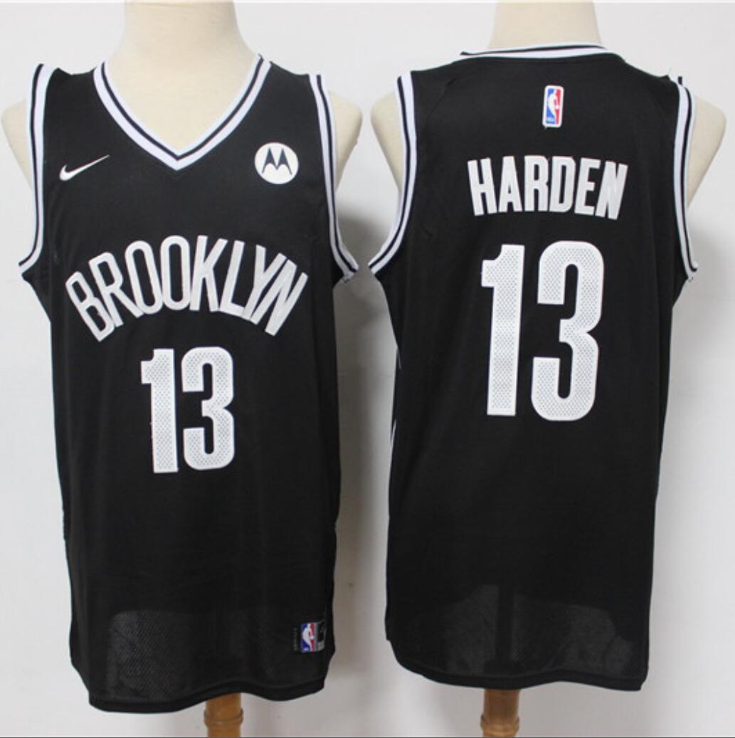 NBA James Harden Brooklyn Nets black jersey