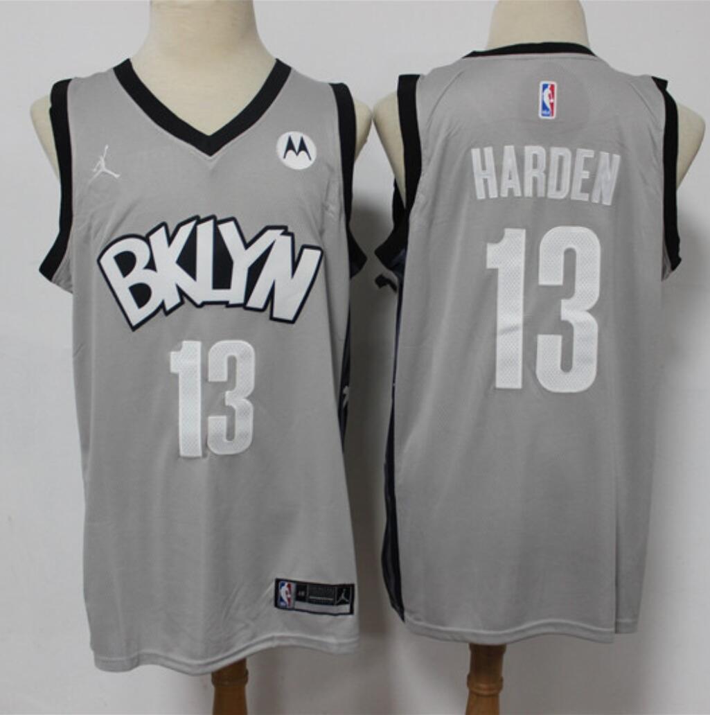NBA James Harden Gary Brooklyn Nets jersey
