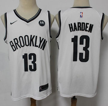 NBA James Harden Brooklyn Nets white jersey