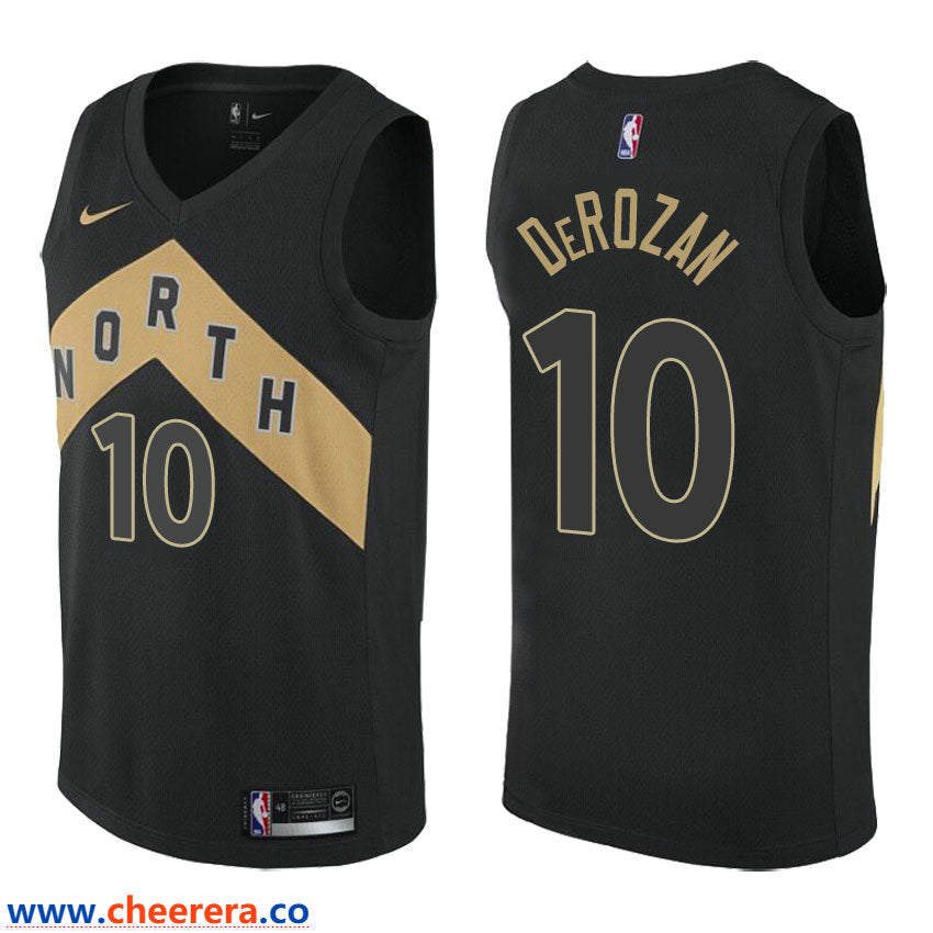 NBA DeMar DeRozan Nike Toronto Raptors black jersey