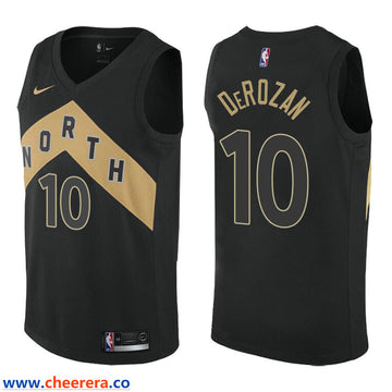 NBA DeMar DeRozan Nike Toronto Raptors black jersey