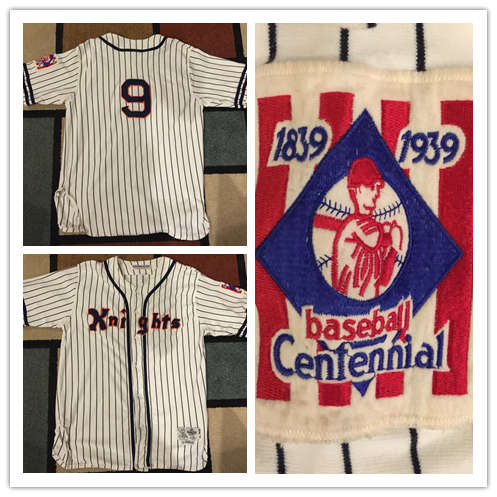 The Natural Movie Roy Hobbs New York Knights white jersey