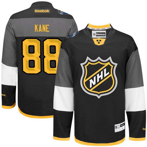 NHL Patrick Kane Reebok NHL All-Star black jersey