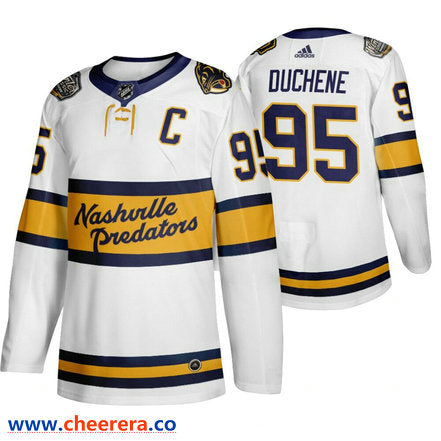 Matt Duchene Nashville Predators white Winter Classic jersey