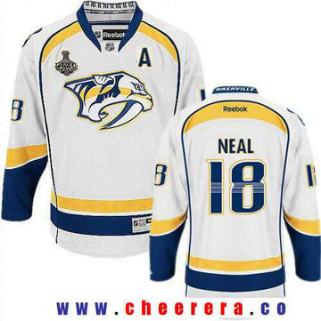 James Neal Nashville Predators white jersey