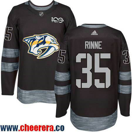 Pekka Rinne Nashville Predators black jersey
