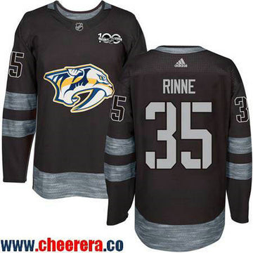 Pekka Rinne Nashville Predators black jersey