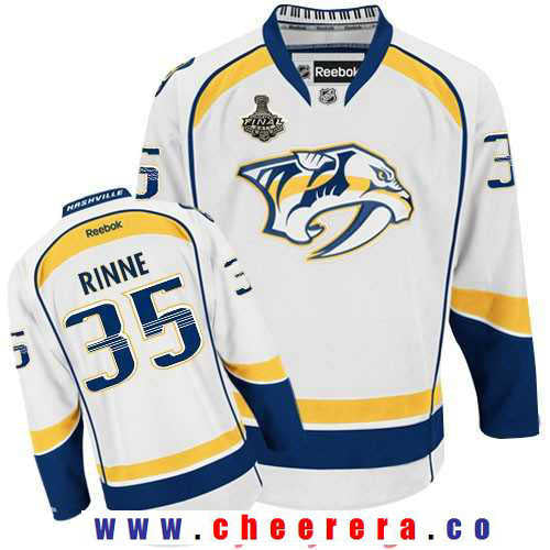 Pekka Rinne Nashville Predators white jersey