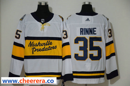 Pekka Rinne Nashville Predators white Winter Classic jersey