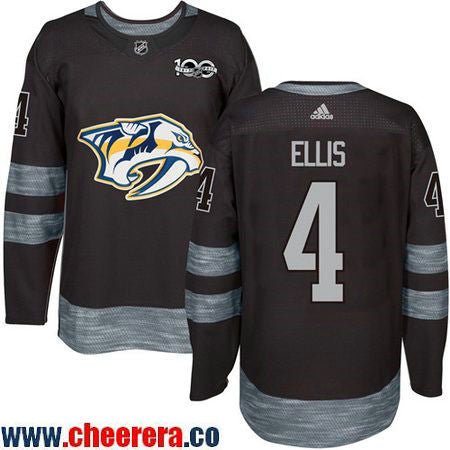 Ryan Ellis Nashville Predators black jersey