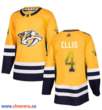 Ryan Ellis Nashville Predators gold Fashion jersey