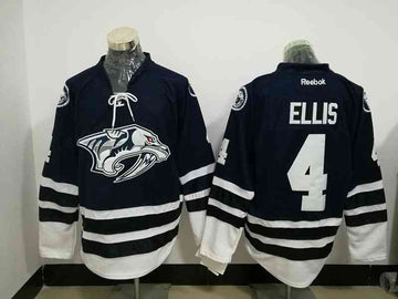 Ryan Ellis Nashville Predators navy Third jersey