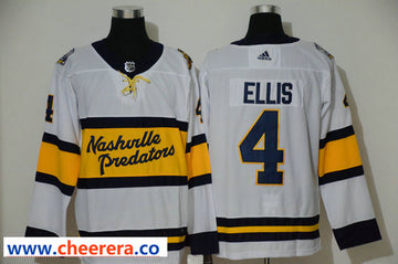 Ryan Ellis Nashville Predators white Winter Classic jersey