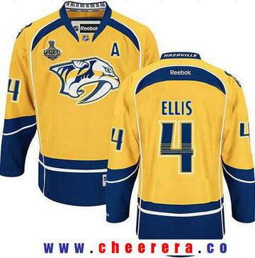Ryan Ellis Nashville Predators yellow jersey
