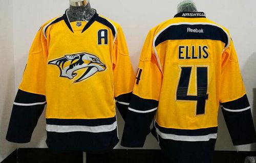 Ryan Ellis Nashville Predators yellow jersey