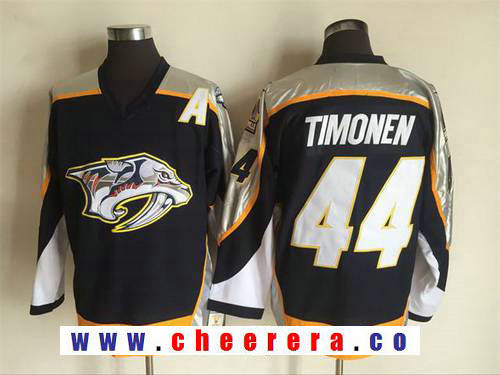 Kimmo Timonen Nashville Predators navy Throwback jersey