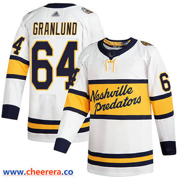 Mikael Granlund Nashville Predators white Winter Classic jersey