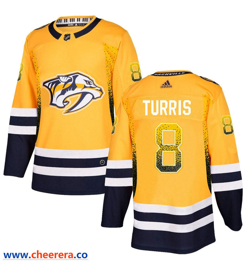 Kyle Turris Nashville Predators gold Fashion jersey
