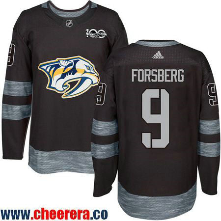 Filip Forsberg Nashville Predators black jersey