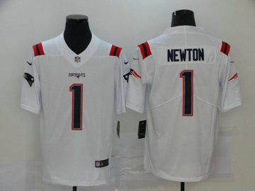 Cam Newton New England Patriots white Vapor jersey