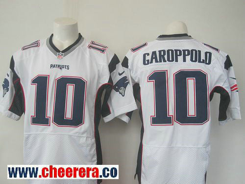 Jimmy Garoppolo New New England Patriots white Elite jersey