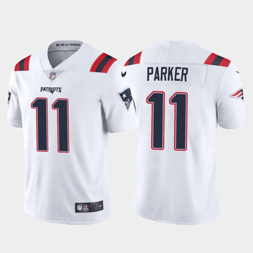 DeVante Parker New England Patriots white Vapor jersey