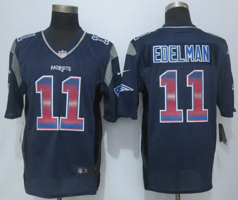 Julian Edelman New England Patriots navy Fashion jersey