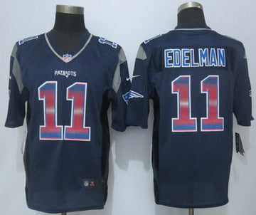 Julian Edelman New England Patriots navy Fashion jersey