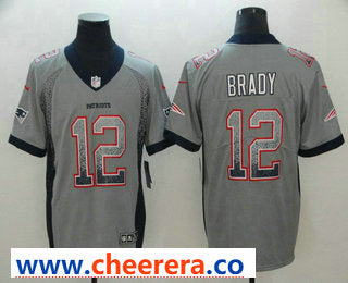 Tom Brady New England Patriots grey Color Rush jersey