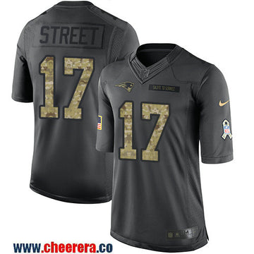 Devin Street New England Patriots black Salute To Service jersey