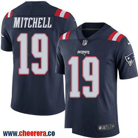 Malcolm Mitchell New England Patriots navy Color Rush jersey
