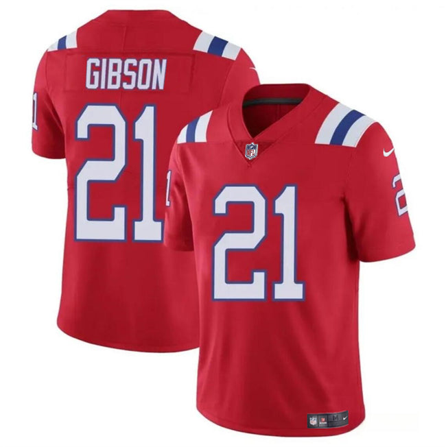 Antonio Gibson New England Patriots red Vapor jersey