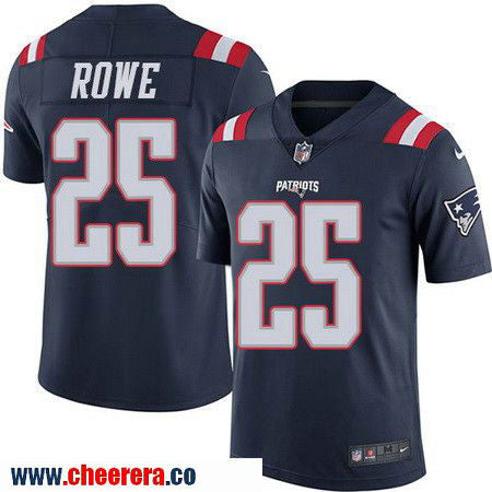 Eric Rowe New England Patriots navy Color Rush jersey