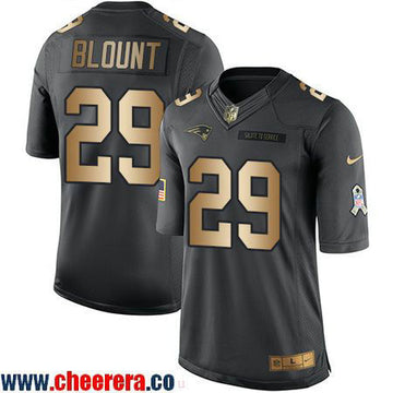 LeGarrette Blount New England Patriots anthracite Salute To Service jersey