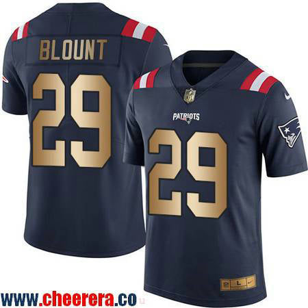 LeGarrette Blount New England Patriots navy Color Rush jersey