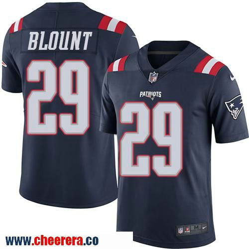 LeGarrette Blount New England Patriots navy Color Rush jersey