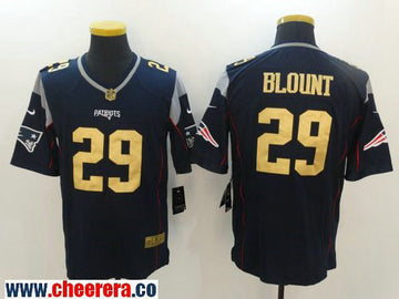 LeGarrette Blount New England Patriots navy Limited jersey