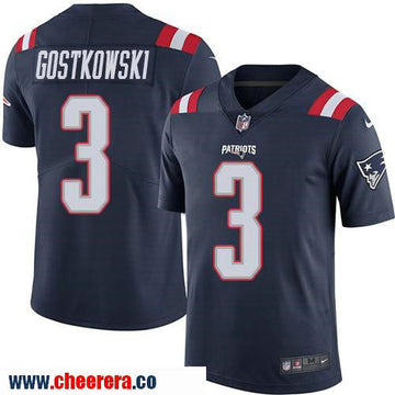 Stephen Gostkowski New England Patriots navy Color Rush jersey