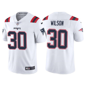 Mack Wilson New England Patriots white Vapor jersey