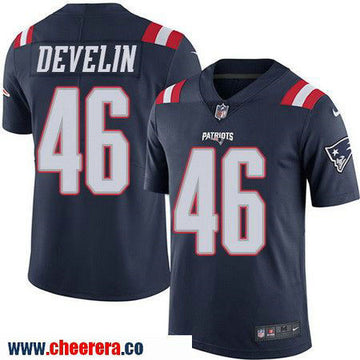 James Develin New England Patriots navy Color Rush jersey