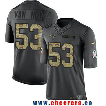 Kyle Van Noy New England Patriots black Salute To Service jersey