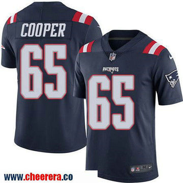 Jonathan Cooper New England Patriots navy Color Rush jersey
