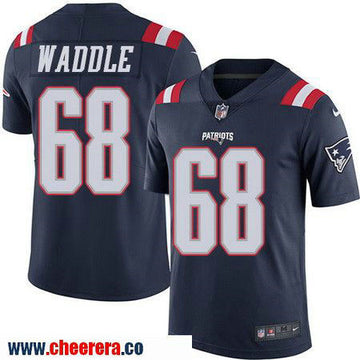 LaAdrian Waddle New England Patriots navy Color Rush jersey