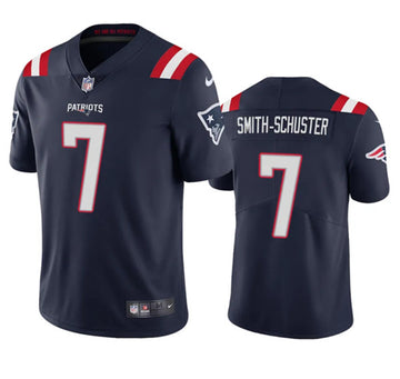 JuJu Smith-Schuster New England Patriots navy Vapor jersey