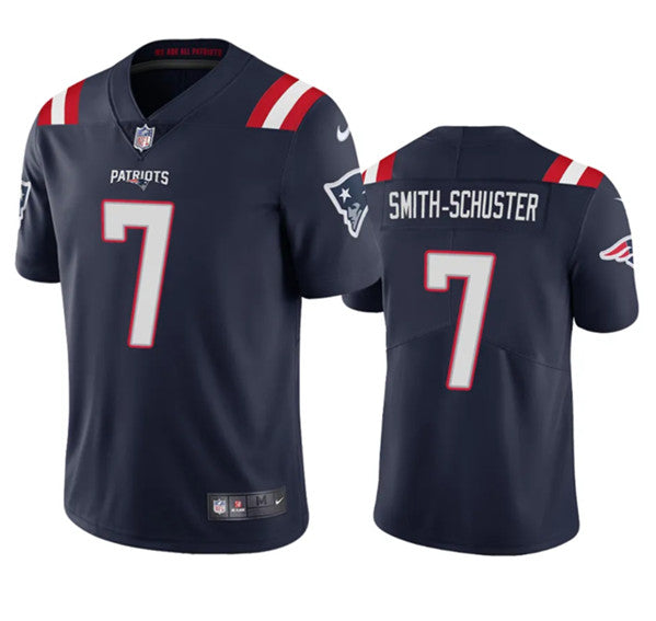 JuJu Smith-Schuster New England Patriots navy Vapor jersey