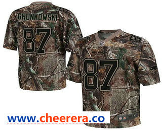 Rob Gronkowski New England Patriots camo Limited jersey
