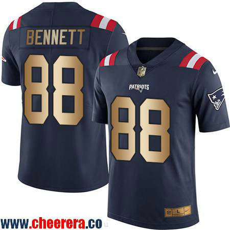 Martellus Bennett New England Patriots navy Color Rush jersey