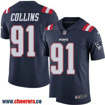 Jamie Collins New England Patriots navy Color Rush jersey