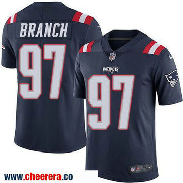 Alan Branch New England Patriots navy Color Rush jersey
