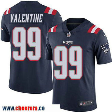 Vincent Valentine New England Patriots navy Color Rush jersey